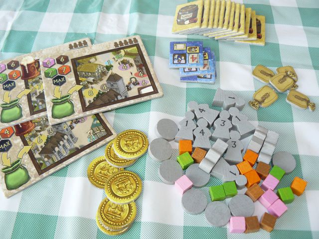 Village-Inn-Spielmaterial