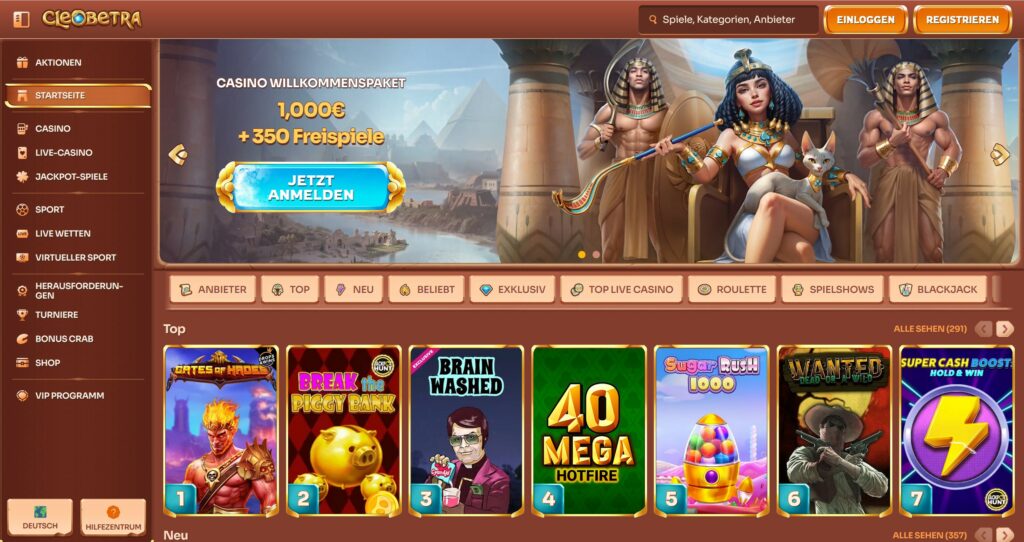 cleobetra casino startseite