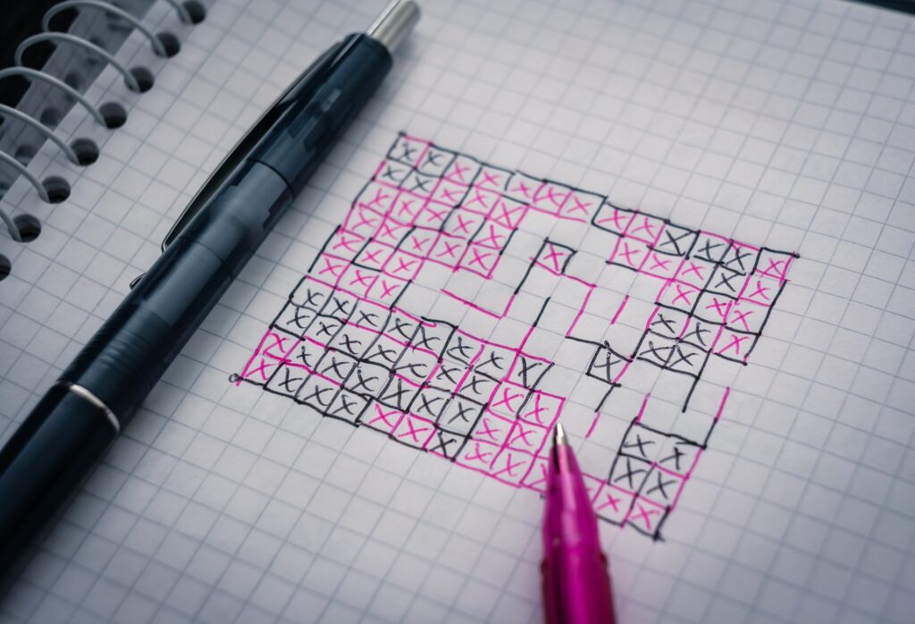 käsekästchen spielen